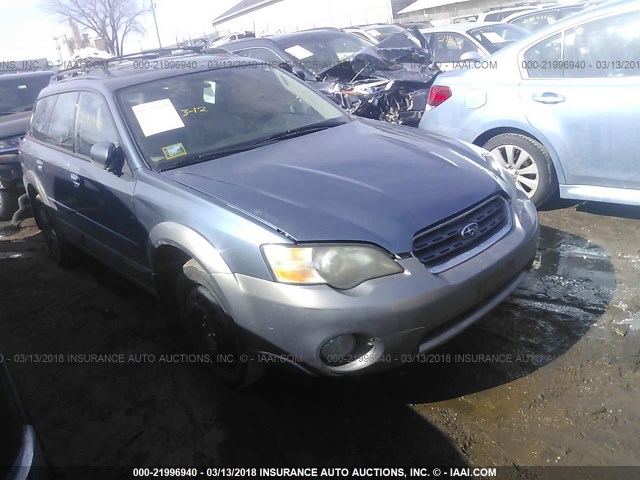 4S4BP86C754315216 - 2005 SUBARU LEGACY OUTBACK H6 R LL BEAN BLUE photo 1