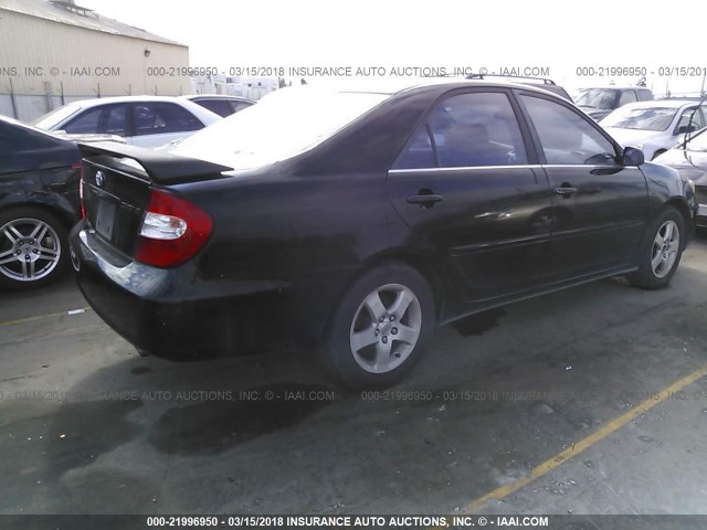 JTDBE32K830230464 - 2003 TOYOTA CAMRY LE/XLE 黑色 照片 4