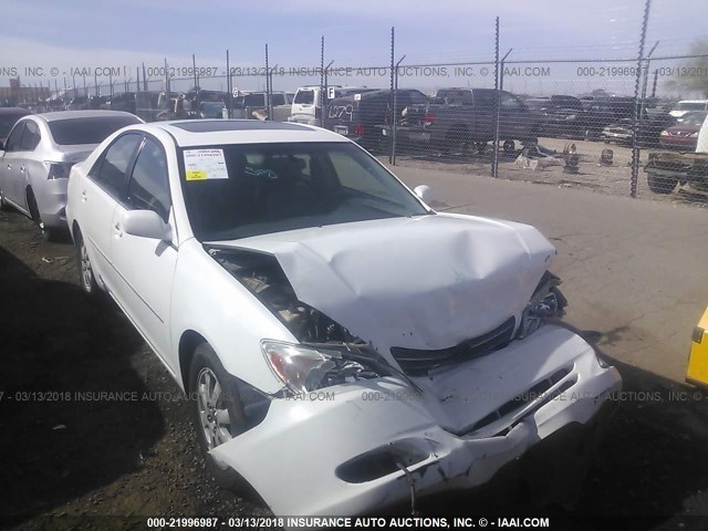 4T1BF32K53U052207 - 2003 TOYOTA CAMRY LE/XLE/SE WHITE photo 1