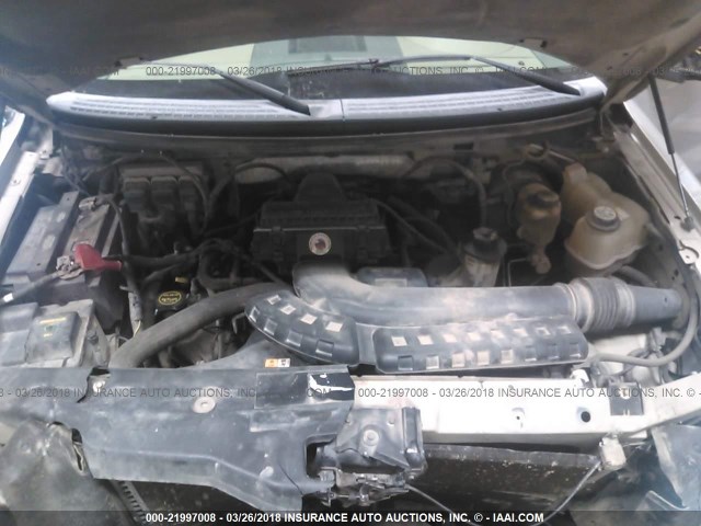 1FTPW14V66FB42433 - 2006 FORD F150 SUPERCREW ოქროსფერი ფოტო 10