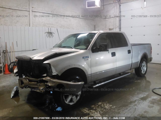 1FTPW14V66FB42433 - 2006 FORD F150 SUPERCREW ოქროსფერი ფოტო 2