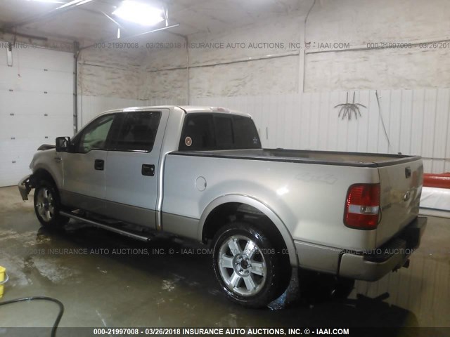 1FTPW14V66FB42433 - 2006 FORD F150 SUPERCREW ოქროსფერი ფოტო 3