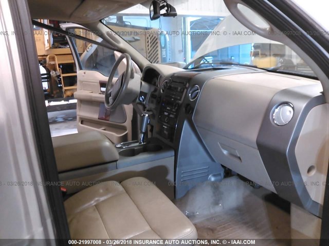 1FTPW14V66FB42433 - 2006 FORD F150 SUPERCREW ოქროსფერი ფოტო 5