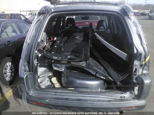 JHLRD78955C037531 - 2005 HONDA CR-V SE/EX GRAY photo 6