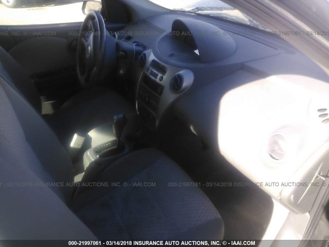 1G8AJ55F56Z141107 - 2006 SATURN ION LEVEL 2 GRAY photo 5