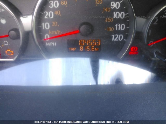 1G8AJ55F56Z141107 - 2006 SATURN ION LEVEL 2 GRAY photo 7