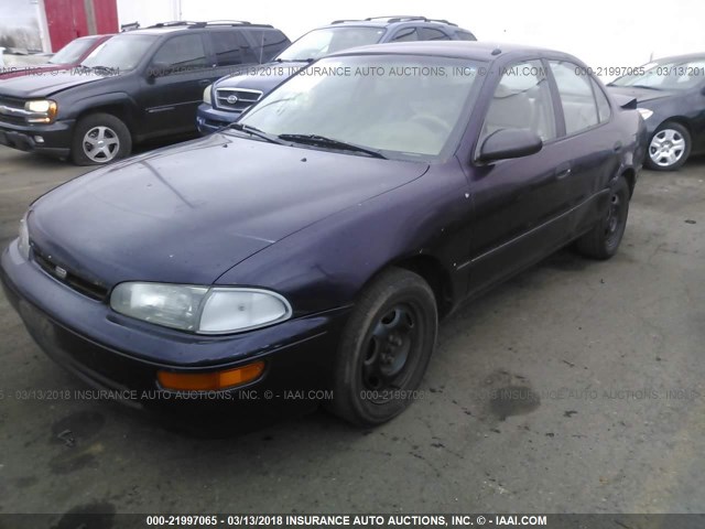 1Y1SK5269SZ069782 - 1995 GEO PRIZM LSI PURPLE photo 2