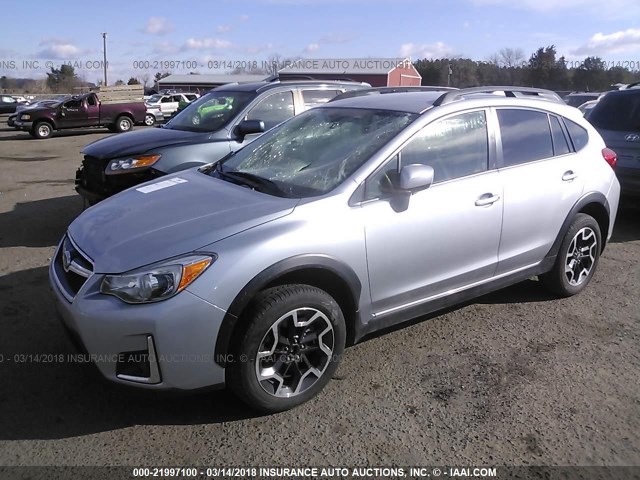 JF2GPADC5G8300182 - 2016 SUBARU CROSSTREK PREMIUM ლურჯი ფოტო 2