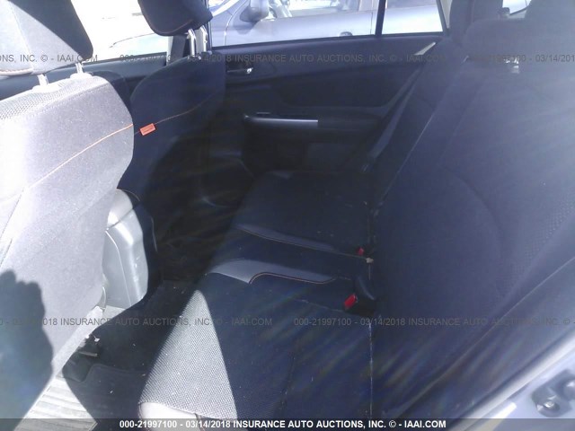 JF2GPADC5G8300182 - 2016 SUBARU CROSSTREK PREMIUM ლურჯი ფოტო 8