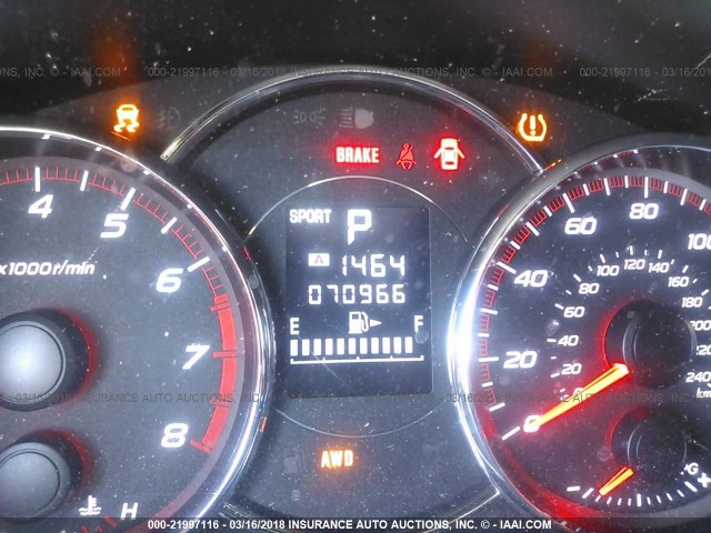 JF2SHAGC2DH412484 - 2013 SUBARU FORESTER TOURING 银色 照片 7