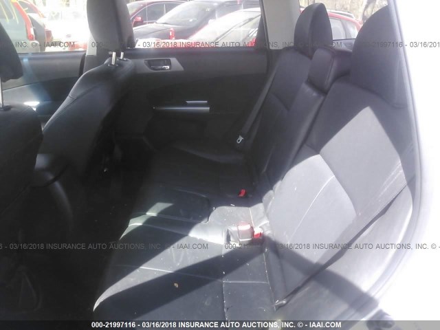 JF2SHAGC2DH412484 - 2013 SUBARU FORESTER TOURING 银色 照片 8