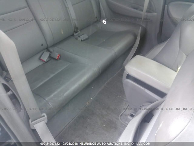 2HGFG129X8H550130 - 2008 HONDA CIVIC EXL Dark Blue photo 8