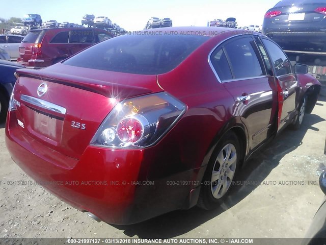 1N4AL21EX9N452688 - 2009 NISSAN ALTIMA 2.5/2.5S RED photo 4