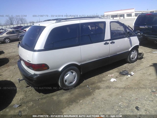 JT3AC12R5P1089974 - 1993 TOYOTA PREVIA LE SILVER photo 4