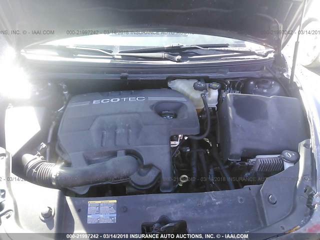 1G1ZC5EB3A4147440 - 2010 CHEVROLET MALIBU 1LT 灰色 照片 10