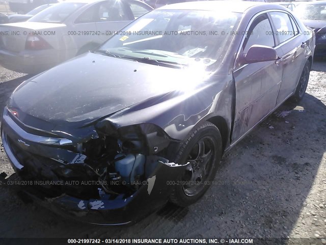 1G1ZC5EB3A4147440 - 2010 CHEVROLET MALIBU 1LT 灰色 照片 2