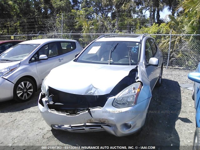 JN8AS5MV5BW281220 - 2011 NISSAN ROGUE S/SV/KROM SILVER photo 6