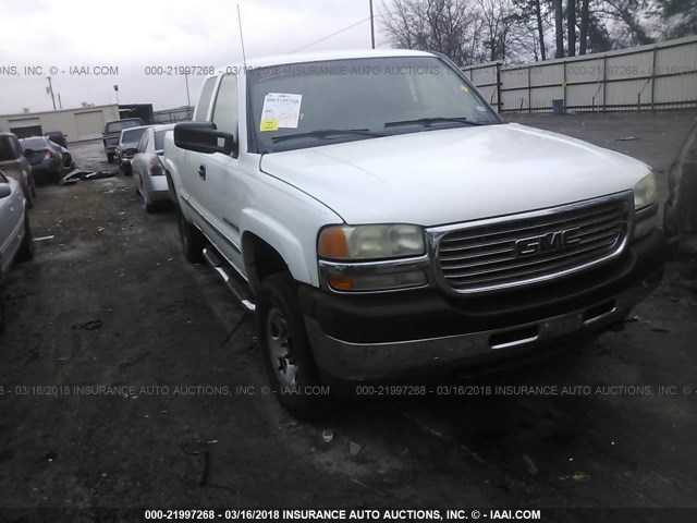 1GTHC29U42E304269 - 2002 GMC SIERRA C2500 HEAVY DUTY 白色 照片 1