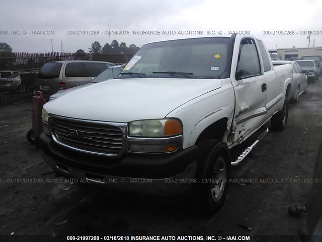 1GTHC29U42E304269 - 2002 GMC SIERRA C2500 HEAVY DUTY 白色 照片 2