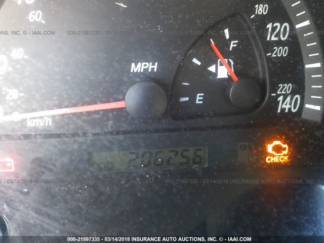 4T1BE32KX2U531496 - 2002 TOYOTA CAMRY LE/XLE/SE BEIGE photo 7