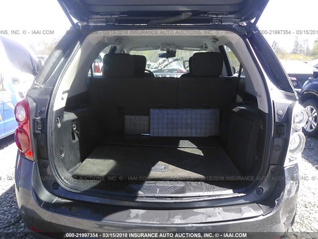 2CNALBEC0B6238236 - 2011 CHEVROLET EQUINOX LS GRAY photo 8