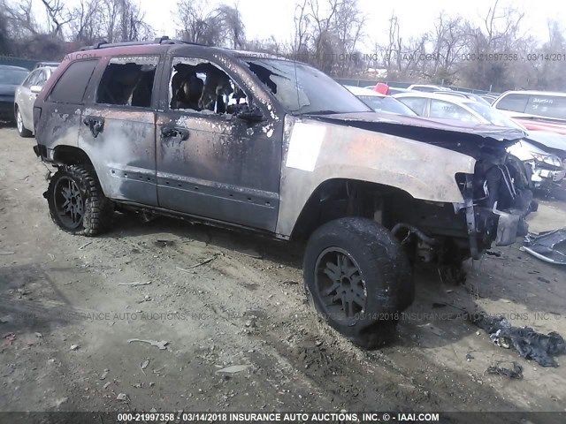 1J4GR48K45C709371 - 2005 JEEP GRAND CHEROKEE LAREDO/COLUMBIA/FREEDOM 勃艮第红 照片 1