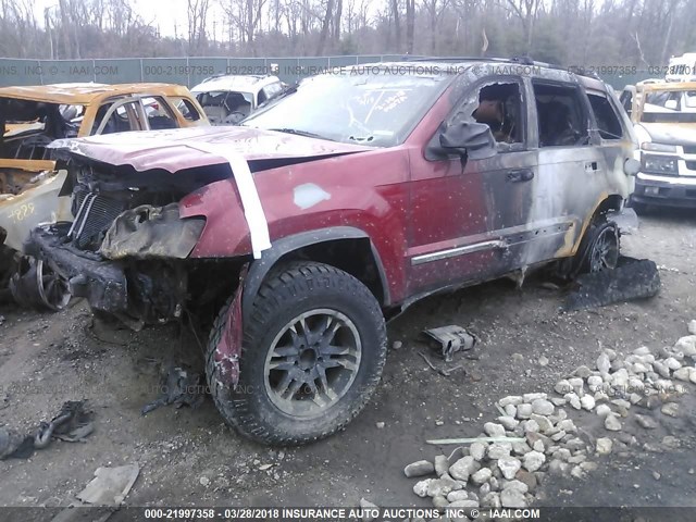 1J4GR48K45C709371 - 2005 JEEP GRAND CHEROKEE LAREDO/COLUMBIA/FREEDOM 勃艮第红 照片 2