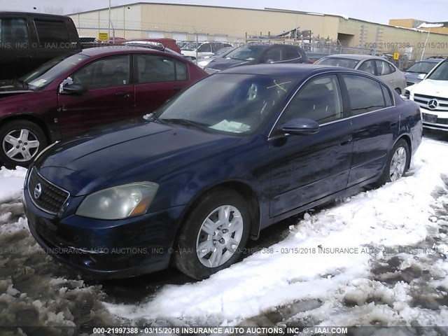 1N4AL11D66N448862 - 2006 NISSAN ALTIMA S/SL BLUE photo 2