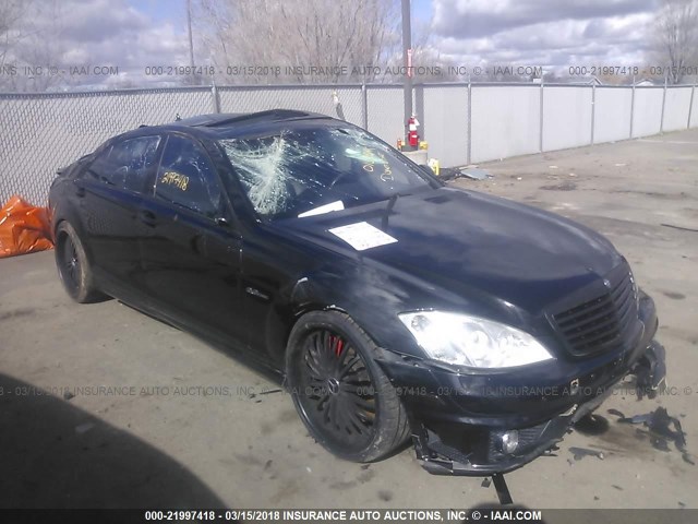 WDDNG77X89A239452 - 2009 MERCEDES-BENZ S 63 AMG 黑色 照片 1