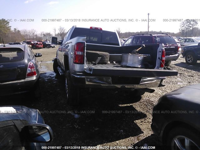 1GT12TEG3HF155561 - 2017 GMC SIERRA K2500 SLT SILVER photo 3