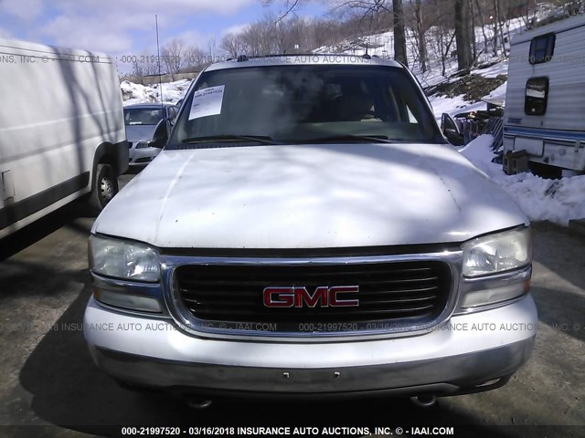 3GKFK16TX4G277482 - 2004 GMC YUKON XL K1500 WHITE photo 6