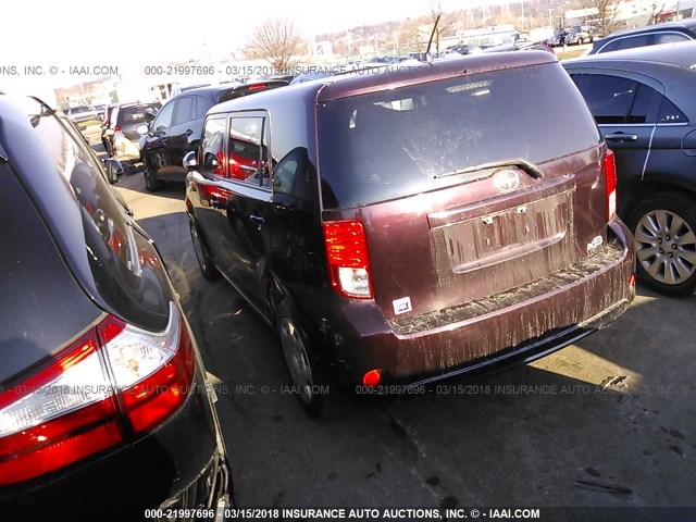 JTLZE4FE9EJ061565 - 2014 TOYOTA SCION XB ბურგუნდია ფოტო 3