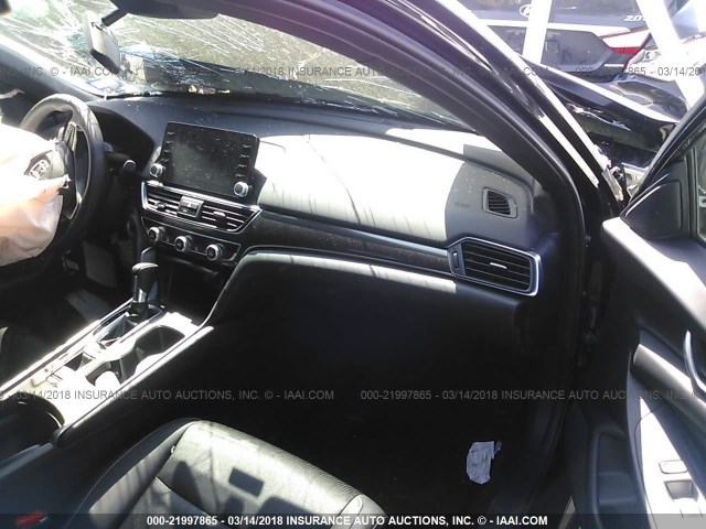 1HGCV1F34JA053741 - 2018 HONDA ACCORD SPORT 黑色 照片 5