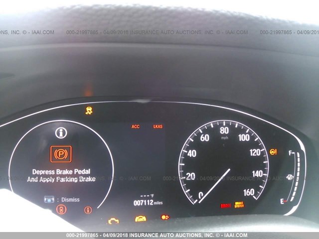 1HGCV1F34JA053741 - 2018 HONDA ACCORD SPORT 黑色 照片 7