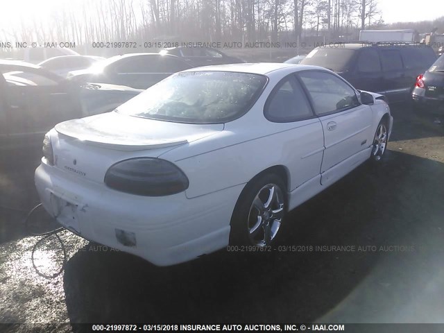 1G2WR1213YF106757 - 2000 PONTIAC GRAND PRIX GTP თეთრი ფოტო 4