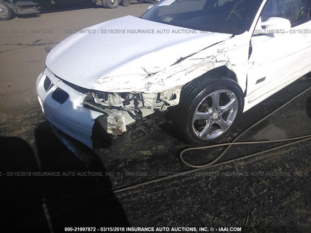 1G2WR1213YF106757 - 2000 PONTIAC GRAND PRIX GTP თეთრი ფოტო 6