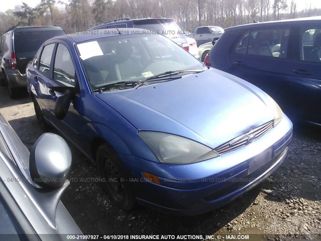 1FAFP34374W189525 - 2004 FORD FOCUS SE COMFORT/SE SPORT BLUE photo 1