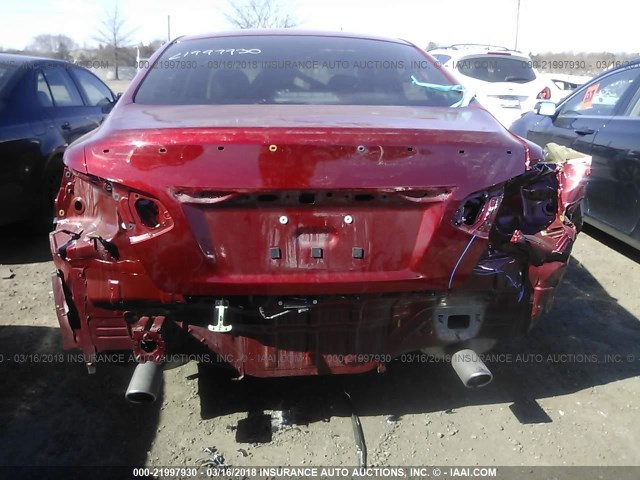 1N4AL3AP1HN307027 - 2017 NISSAN ALTIMA 2.5/S/SV/SL/SR RED photo 6