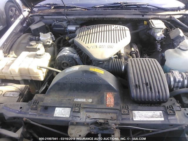 1G1BL52PXTR100932 - 1996 CHEVROLET CAPRICE / IMPALA CLASSIC/SS SILVER photo 10