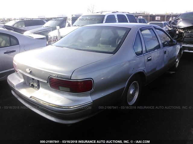 1G1BL52PXTR100932 - 1996 CHEVROLET CAPRICE / IMPALA CLASSIC/SS SILVER photo 4