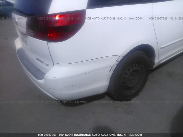 5TDZA23CX5S383360 - 2005 TOYOTA SIENNA CE/LE WHITE photo 6