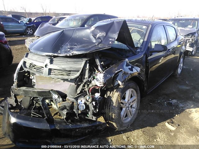 1B3LC56K48N569234 - 2008 DODGE AVENGER SXT BLACK photo 6