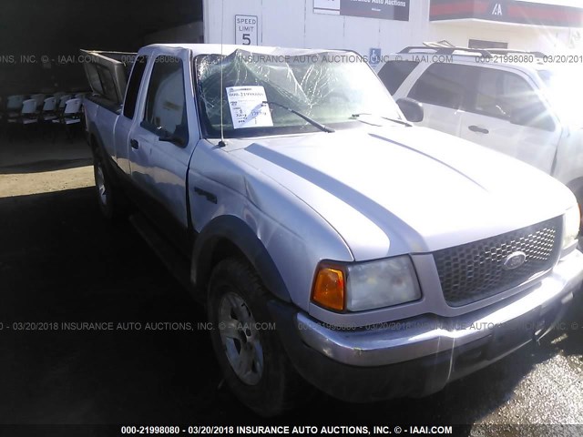 1FTZR45E22PB20868 - 2002 FORD RANGER SUPER CAB SILVER photo 6