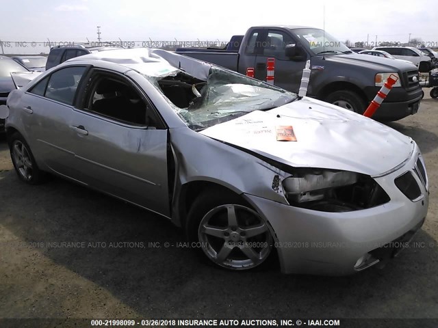 1G2ZG57N084117216 - 2008 PONTIAC G6 SE SILVER photo 1