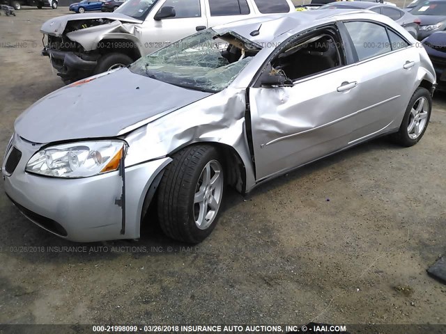 1G2ZG57N084117216 - 2008 PONTIAC G6 SE SILVER photo 2