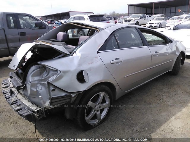 1G2ZG57N084117216 - 2008 PONTIAC G6 SE SILVER photo 4