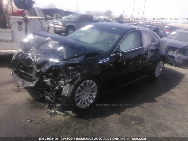 1G6DM5EV2A0128526 - 2010 CADILLAC CTS PERFORMANCE COLLECTION Черный фото 2