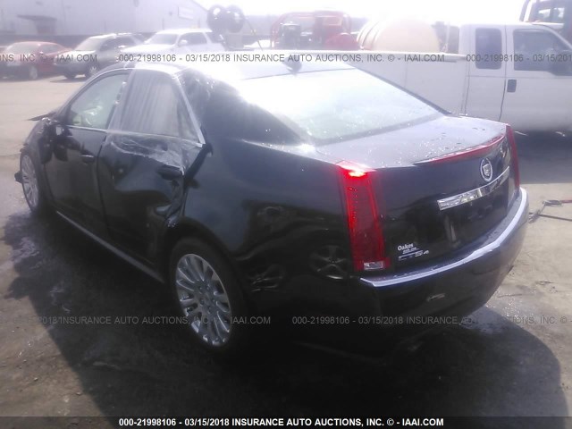 1G6DM5EV2A0128526 - 2010 CADILLAC CTS PERFORMANCE COLLECTION Черный фото 3
