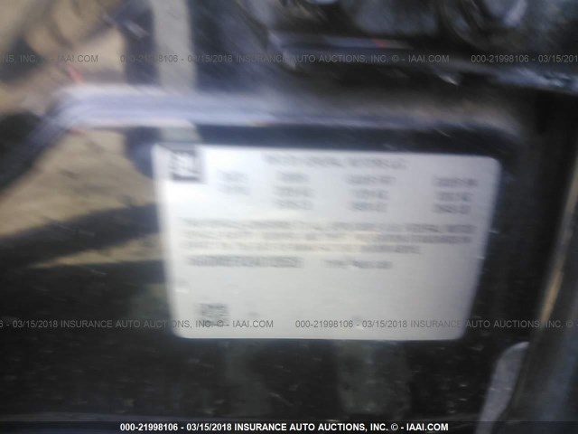 1G6DM5EV2A0128526 - 2010 CADILLAC CTS PERFORMANCE COLLECTION Черный фото 9