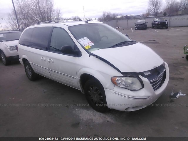 2C4GP64L35R456749 - 2005 CHRYSLER TOWN & COUNTRY LIMITED WHITE photo 1